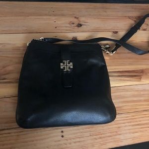 Authentic Tory Burch shoulder bag - black